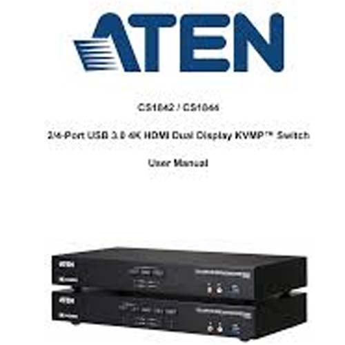 ATEN introduces 2/4-Port USB3.0, 4K HDMI dual display KVMP switches