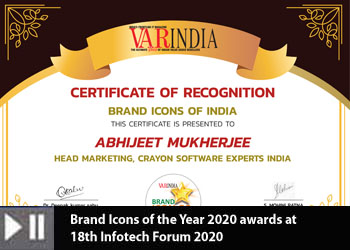 Brand Icons of the Year 2020 awards at 18th Infotech Forum 2020