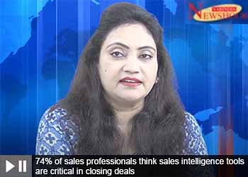 74% of sales professionals think sales intelligence tools are critical in closing deals
