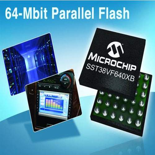 Microchip introduces 64 Mbit Parallel SuperFlash Memory for Space Systems
