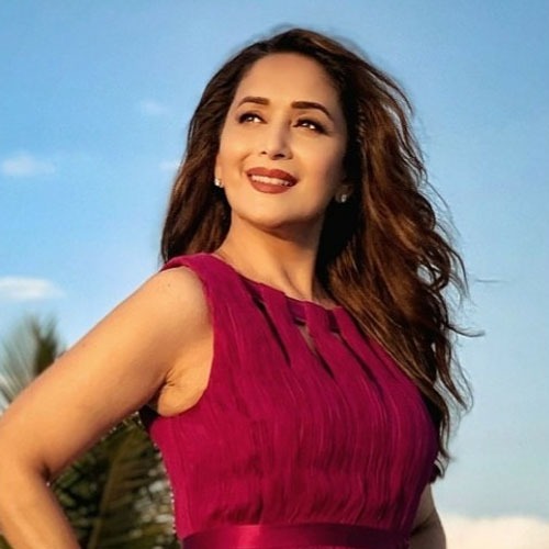 Madhuri Dixit stunned her fans in short dress