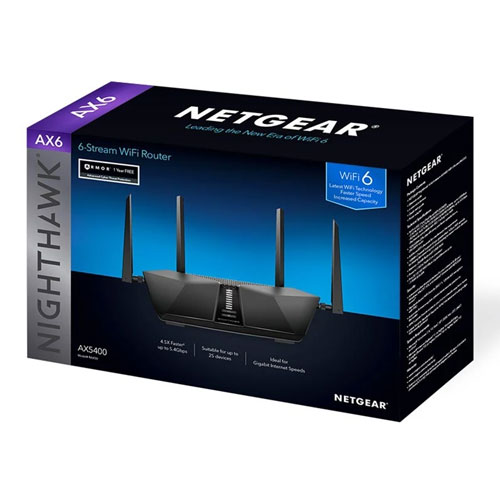 NETGEAR to boost Wi-Fi 6 Implementation with its Nighthawk RAX50