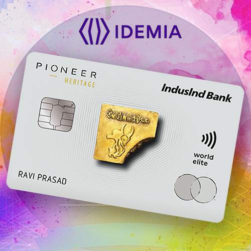 IDEMIA ties up with IndusInd Bank to launch its first metal credit card