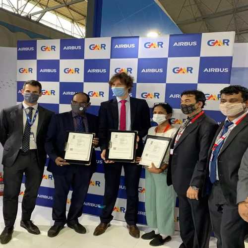 Airbus gets into a MoU with GMR Group to explore opportunities across aviation services