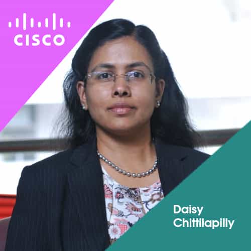 Cisco promotes Daisy Chittilapilly as President of India & SAARC