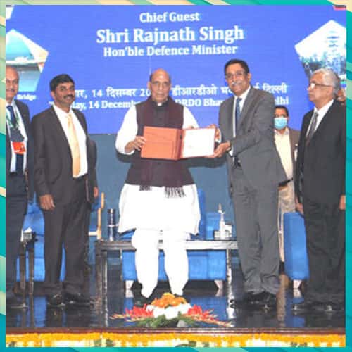 Rajnath Singh hands over DRDO developed products to Armed Forces, emphasizes on development of Hypersonic weapons