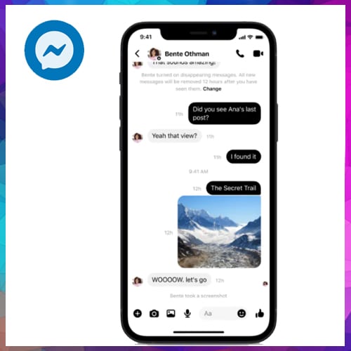Facebook Messenger brings new features, will notify users about screenshots of disappearing messages
