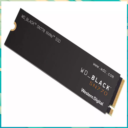 Western Digital launches the WD_BLACK SN770 NVMe SSD