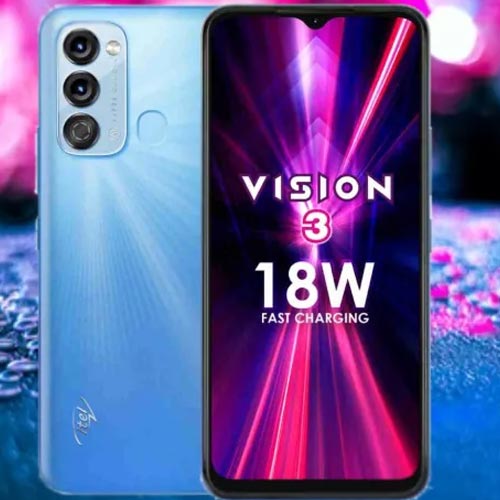 itel announces Vision 3 smartphone with 18W fast charging
