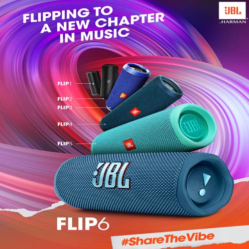 JBL unveils Flip 6: Portable waterproof speaker