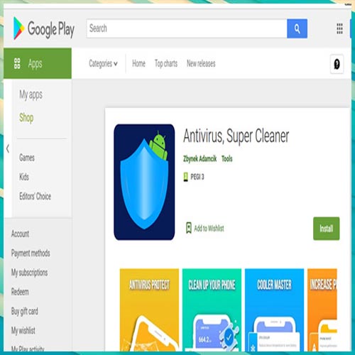 Anti-Virus Apps on Play Store were found Spreading Banking Malware