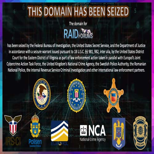 Finally!! Raidforum has been seized by FBI Finally!! Raidforum has been seized by FBI