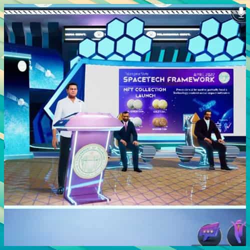 Telangana Govt unveils its SpaceTech framework on metaverse