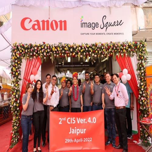 Canon launches its Image Square 4.0 store in Jaipur