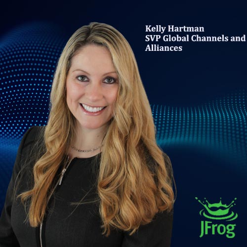JFrog ropes in Kelly Hartman as its SVP of Global Channels and Alliances