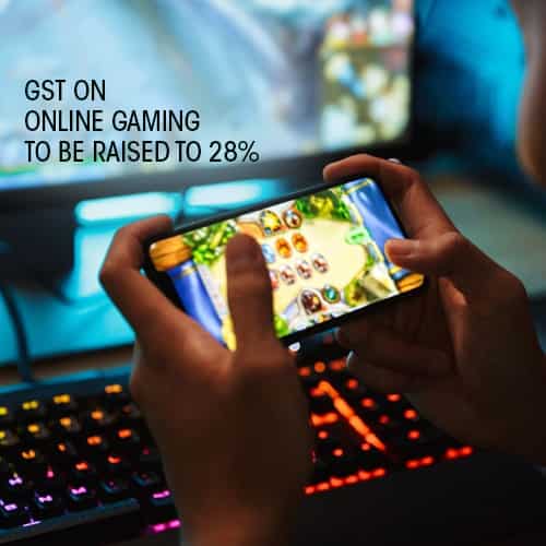 GST on online gaming to be raised to 28%