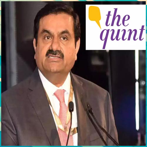 Adani group to acquire 49% stake in Quintillion Business Media