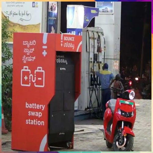 Bounce to set up battery swapping infrastructure at fuel stations of BPCL