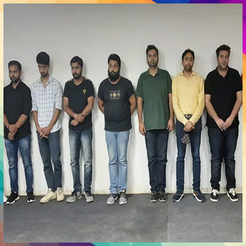UP Police arrests gang operating fake call centre targeting foreigners UP Police arrests gang operating fake call centre targeting foreigners