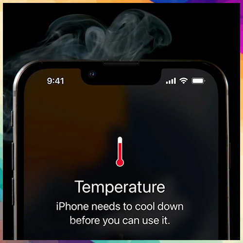 Using iPhone in high temperatures can cause permanent damage