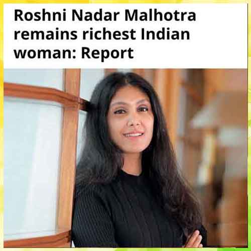 Roshni Nadar remains richest Indian woman
