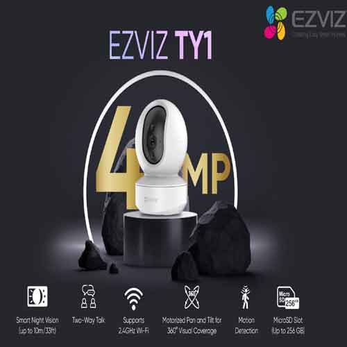 EZVIZ announces its 4MP, Smart Wi-Fi Pan & Tilt Camera
