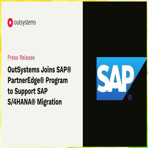 OutSystems becomes a member of the SAP PartnerEdge program