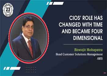 CIOs’ role has changed with time and became four dimensional