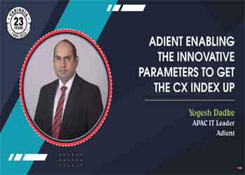Adient enabling the innovative parameters to get the CX Index up