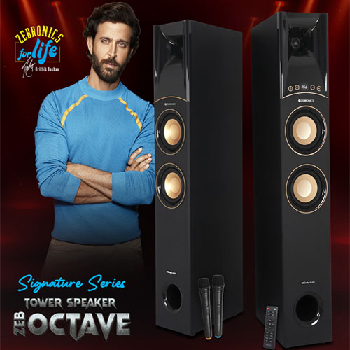 Zebronics unveils India’s first Tower Speaker with Dolby Audio – Zeb Octave