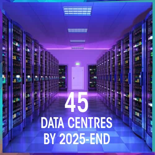 India to have 45 data centres by 2025-end
