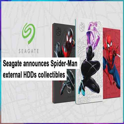 Seagate announces Marvel limited-edition Spider-Man external HDDs