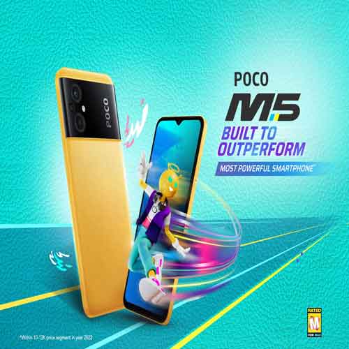 POCO launches its 4G smartphone - M5 with 5000mAh battery