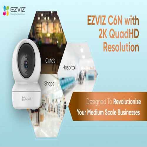 EZVIZ unveils its C6N with 2K QUAD HD security camera