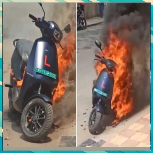 Electric scooter bursts causing death of seven-year-old