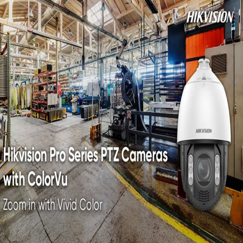 Hikvision announces new Pro series PTZ cameras with ColorVu