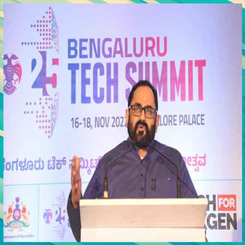 Rajeev Chandrasekhar address Tech Summit Bengaluru