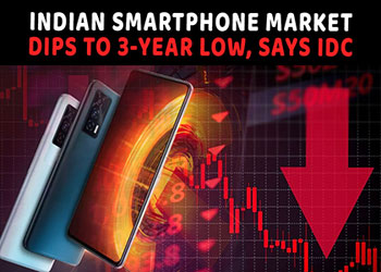 Indian smartphone market dips to 3-year low, says IDC