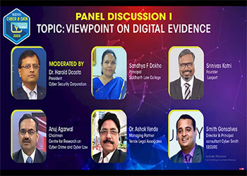 Panel Discussion at #CDS2023 Topic "Viewpoint on Digital Evidence"