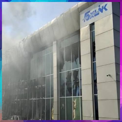 Foxlink declares 30-day holiday at fire-hit factory Foxlink declares 30-day holiday at fire-hit factory