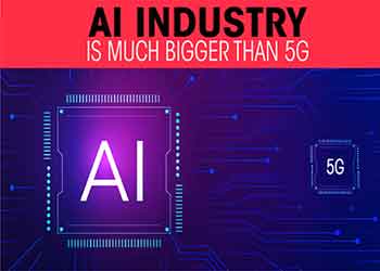 AI industry is much bigger than 5G