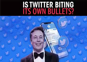 Is Twitter biting its own bullets?