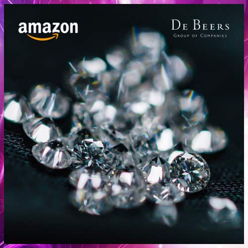 Amazon to work with diamond company De Beers Group to revolutionize computer networks
