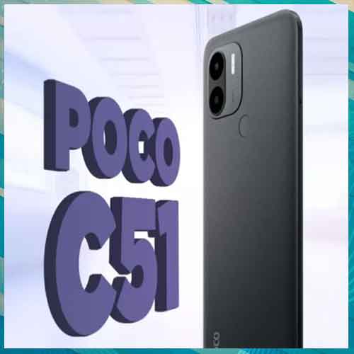 POCO intros budget-friendly smartphone C51 with MediaTek Helio G36 processor