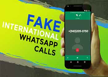 Fake international WhatsApp calls