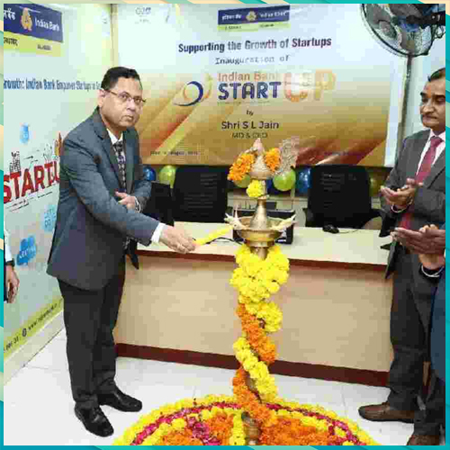 Indian Bank inaugurates 10 Start-up Cells on the occasion of 117th foundation day