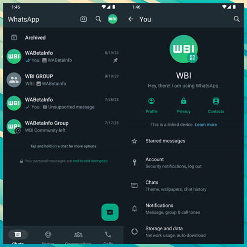 WhatsApp brings redesigned user interface with new colour for Android beta testers WhatsApp brings redesigned user interface with new colour for Android beta testers