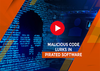 Malicious Code Lurks in Pirated Software