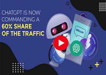 ChatGPT Is now commanding a 60% share of the traffic