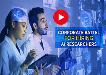 Corporate battel for hiring AI researchers